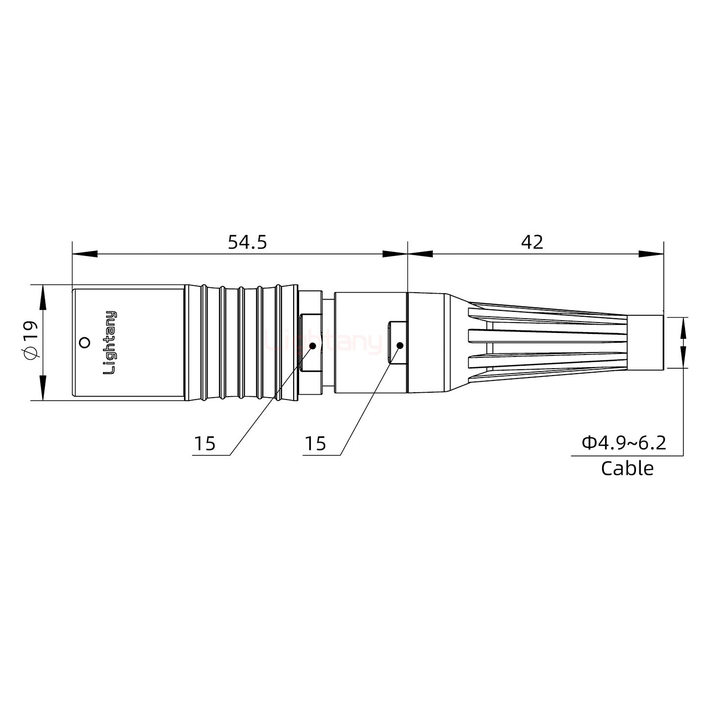 PHG.3B.007.CLLD62Z帶護(hù)套浮動(dòng)插座