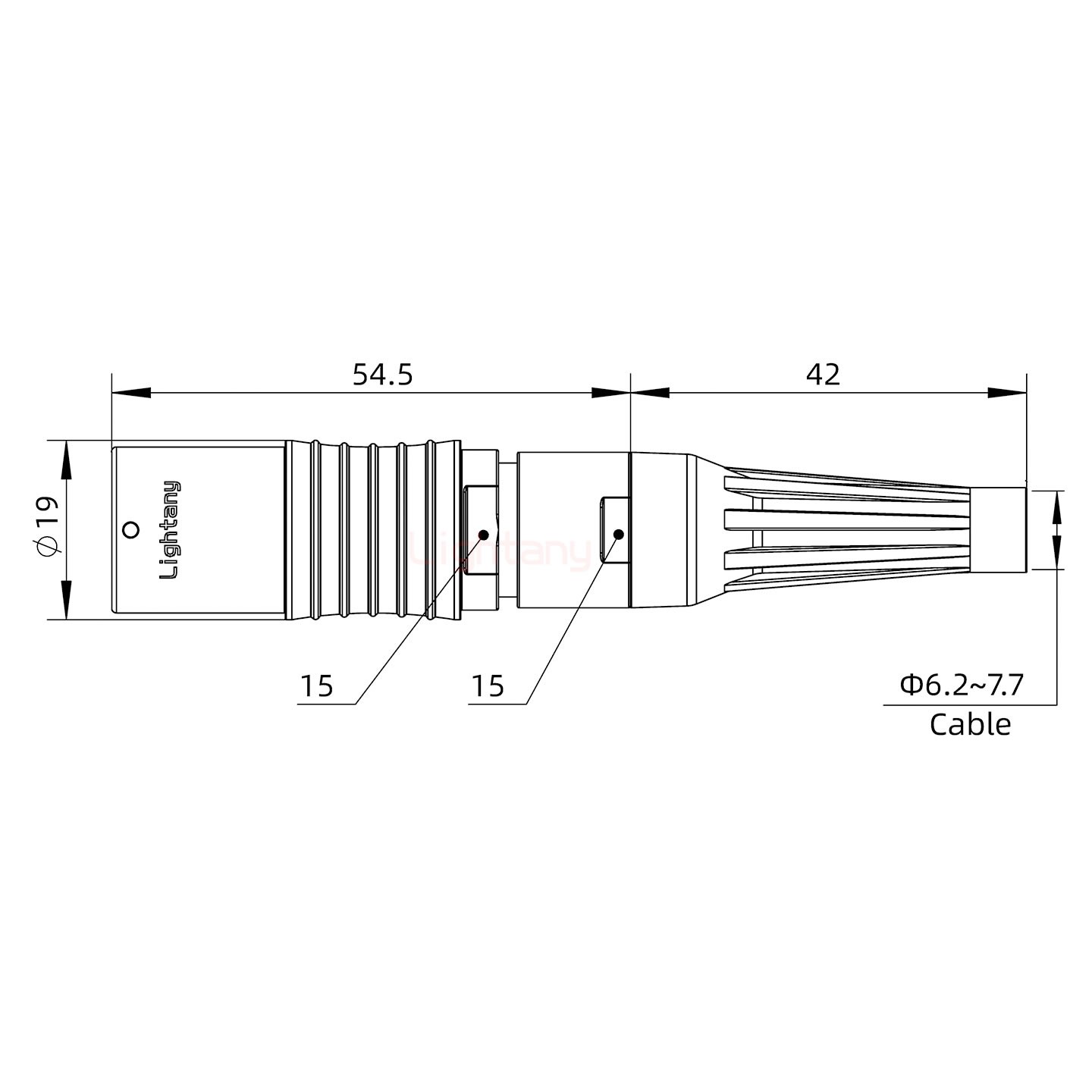 PHG.3B.022.CLLD72Z帶護(hù)套浮動(dòng)插座