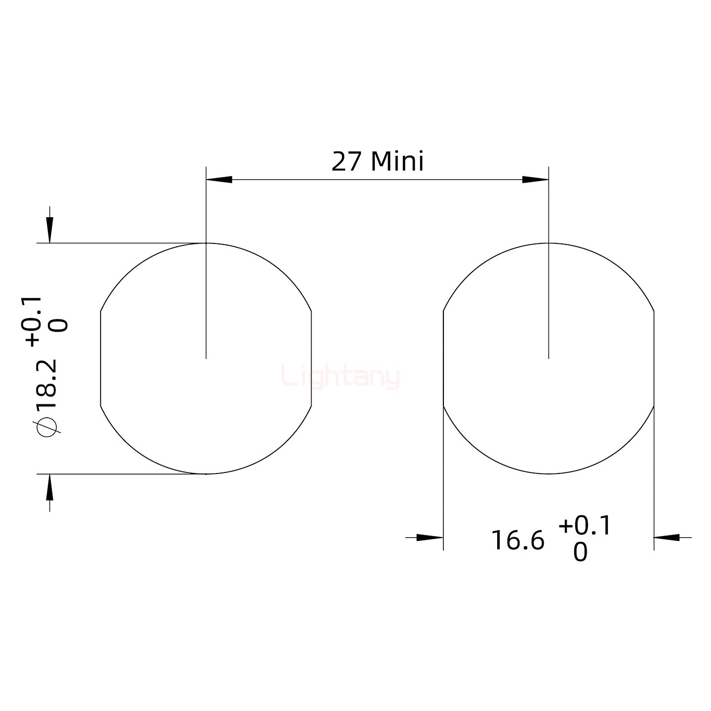 ECG.3B.003.CLL雙螺母插座 焊線