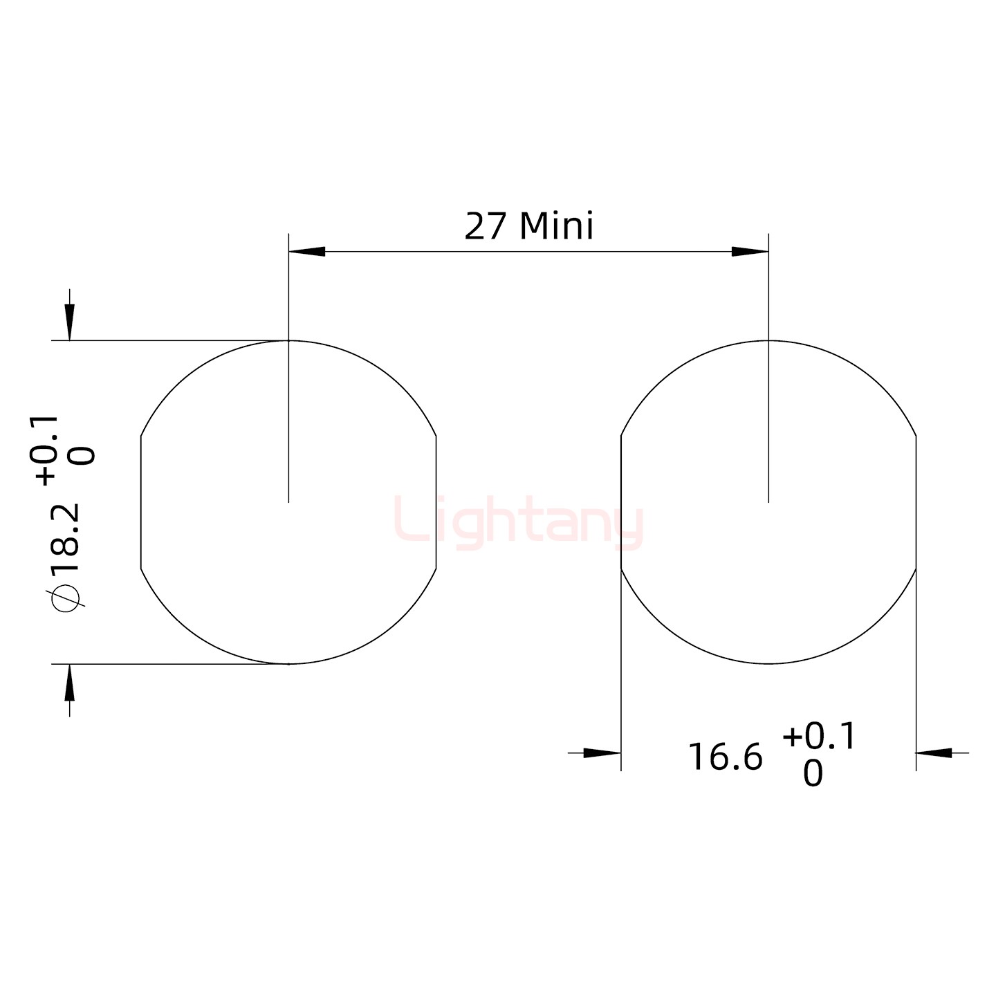 EEG.3B.004.CLN前螺母插座 PCB直插板