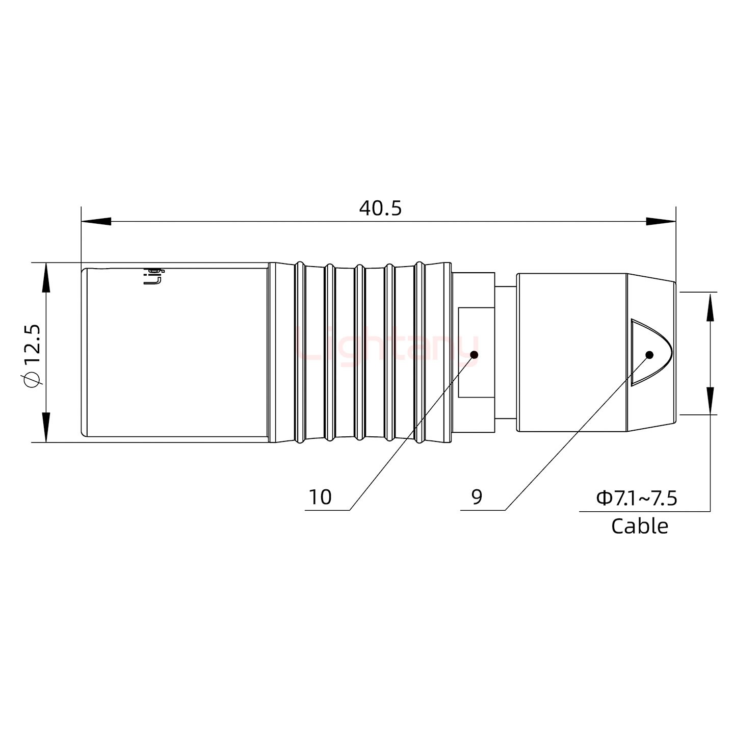 PHG.1B.002.CLLD76推拉自鎖浮動插座