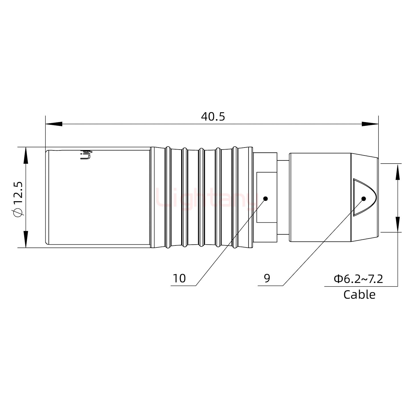 PHG.1B.003.CLLD72推拉自鎖浮動插座