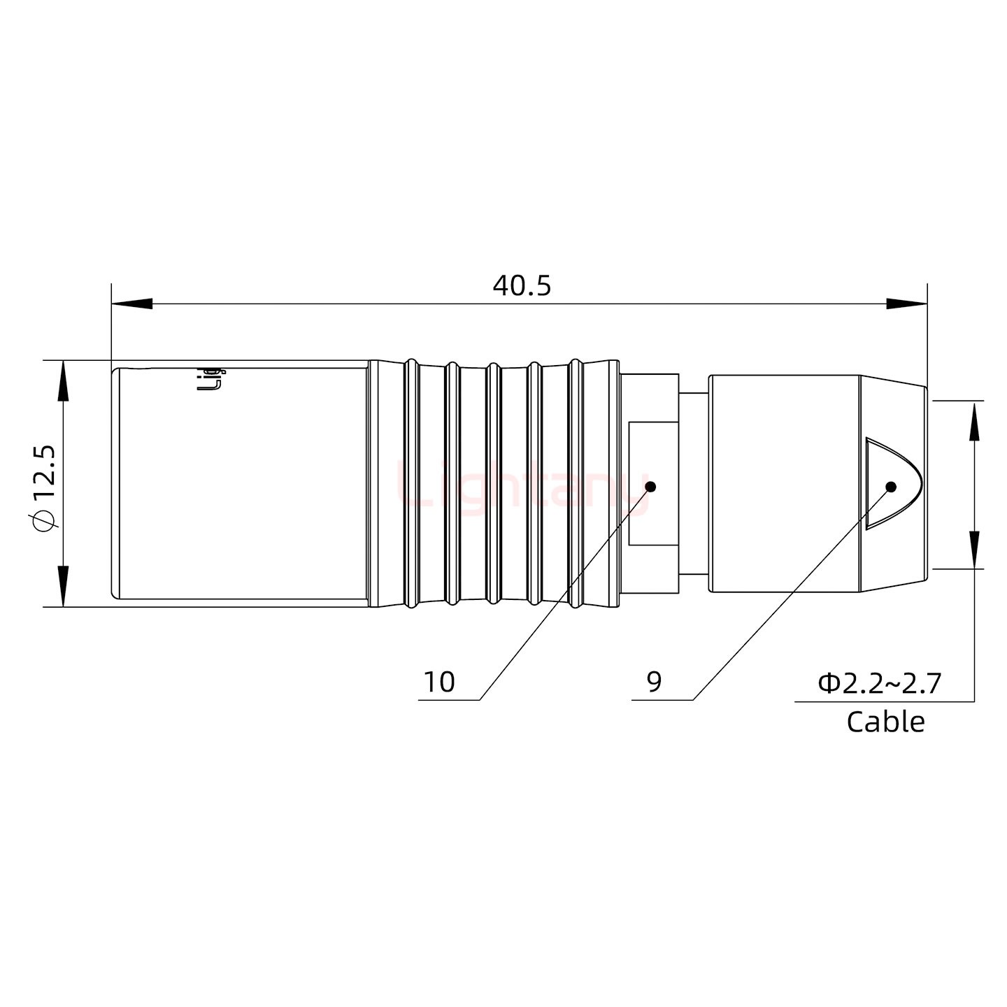 PHG.1B.004.CLLM27推拉自鎖浮動插座