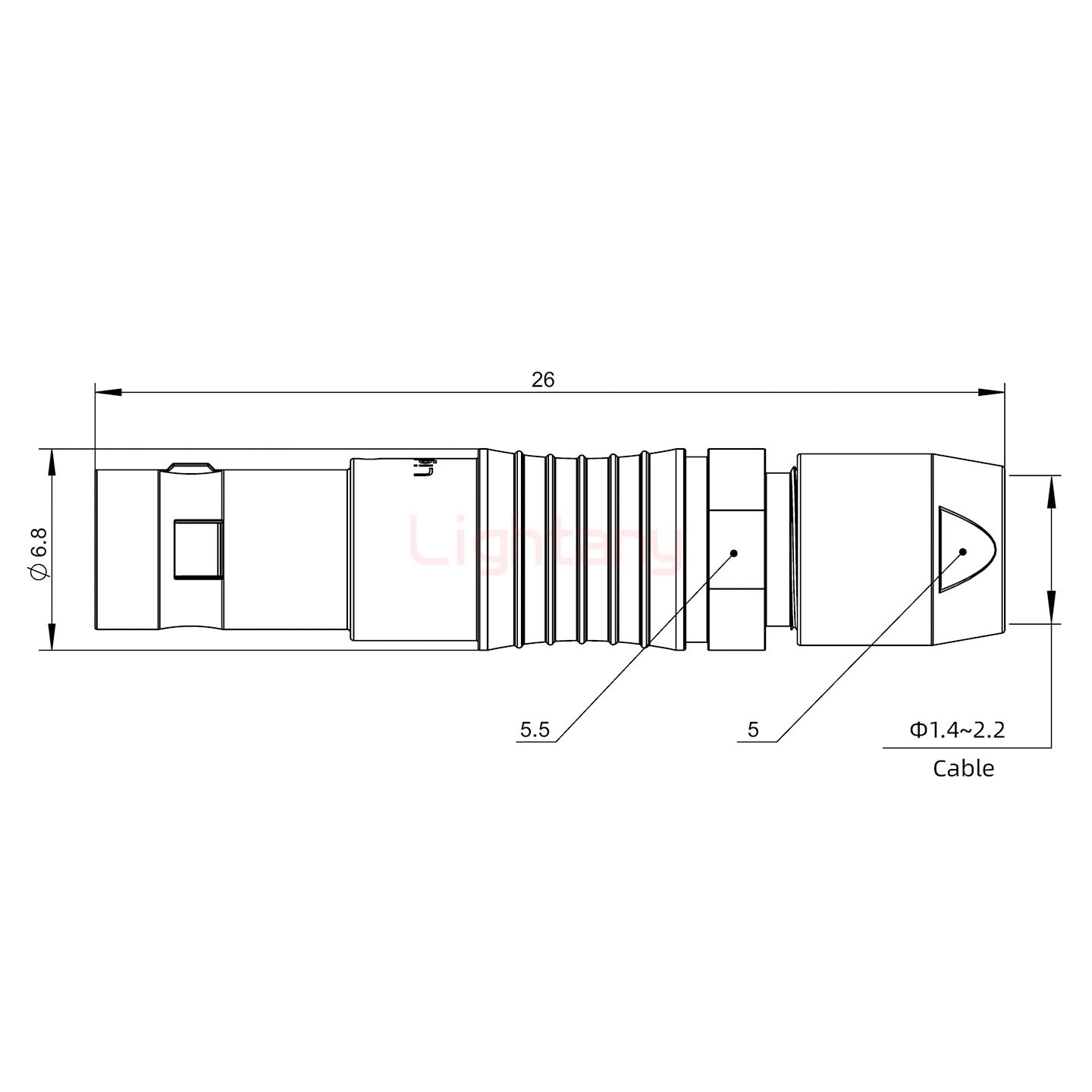 PHG.00.002.CLLD22推拉自鎖浮動插座