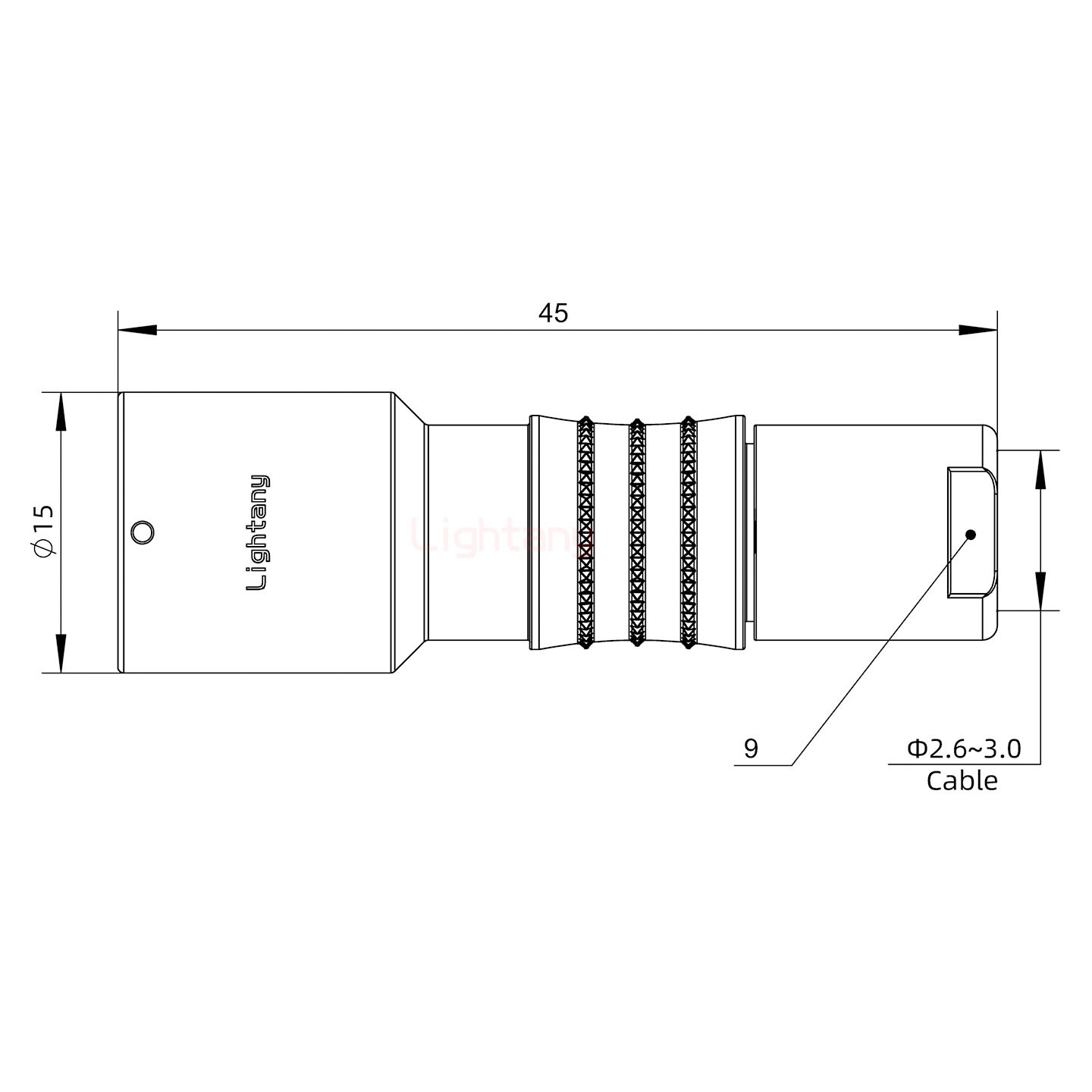 PHG.1K.002.CLAC30推拉自鎖浮動(dòng)插座